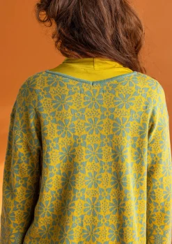 Freja-neuletunika ekopuuvillaa ja kierrätettyä puuvillaa