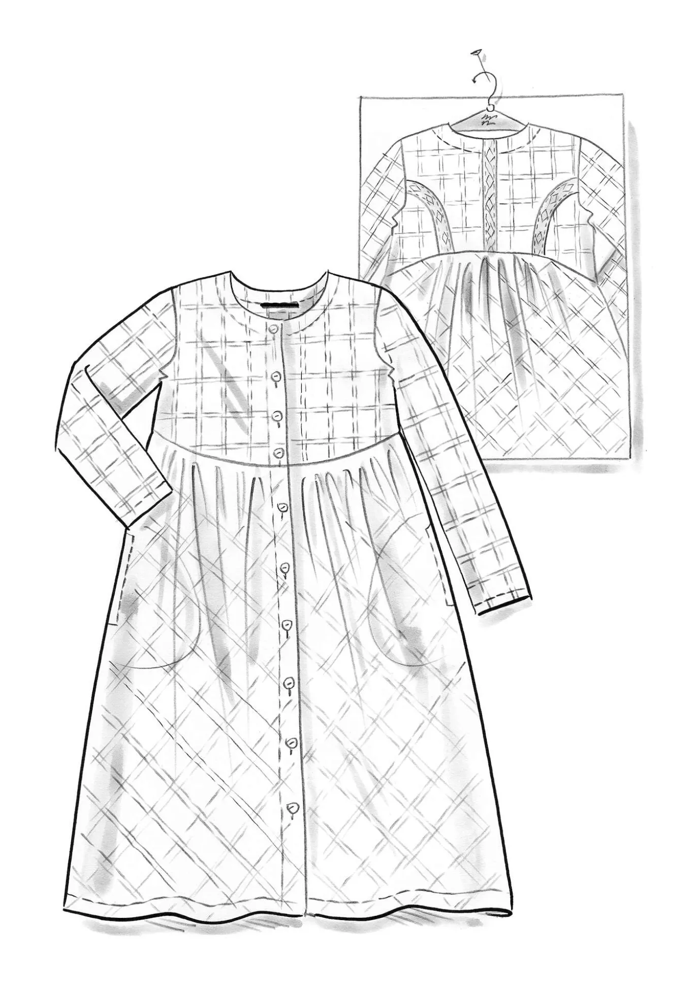 Kangasmekko "Helga" ekopuuvillaa