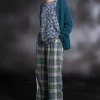 Kankaiset pyjamahousut "Skagen" ekopuuvillaa