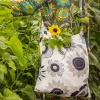 Laukku ”Sunflower” ekopuuvillaa/pellavaa