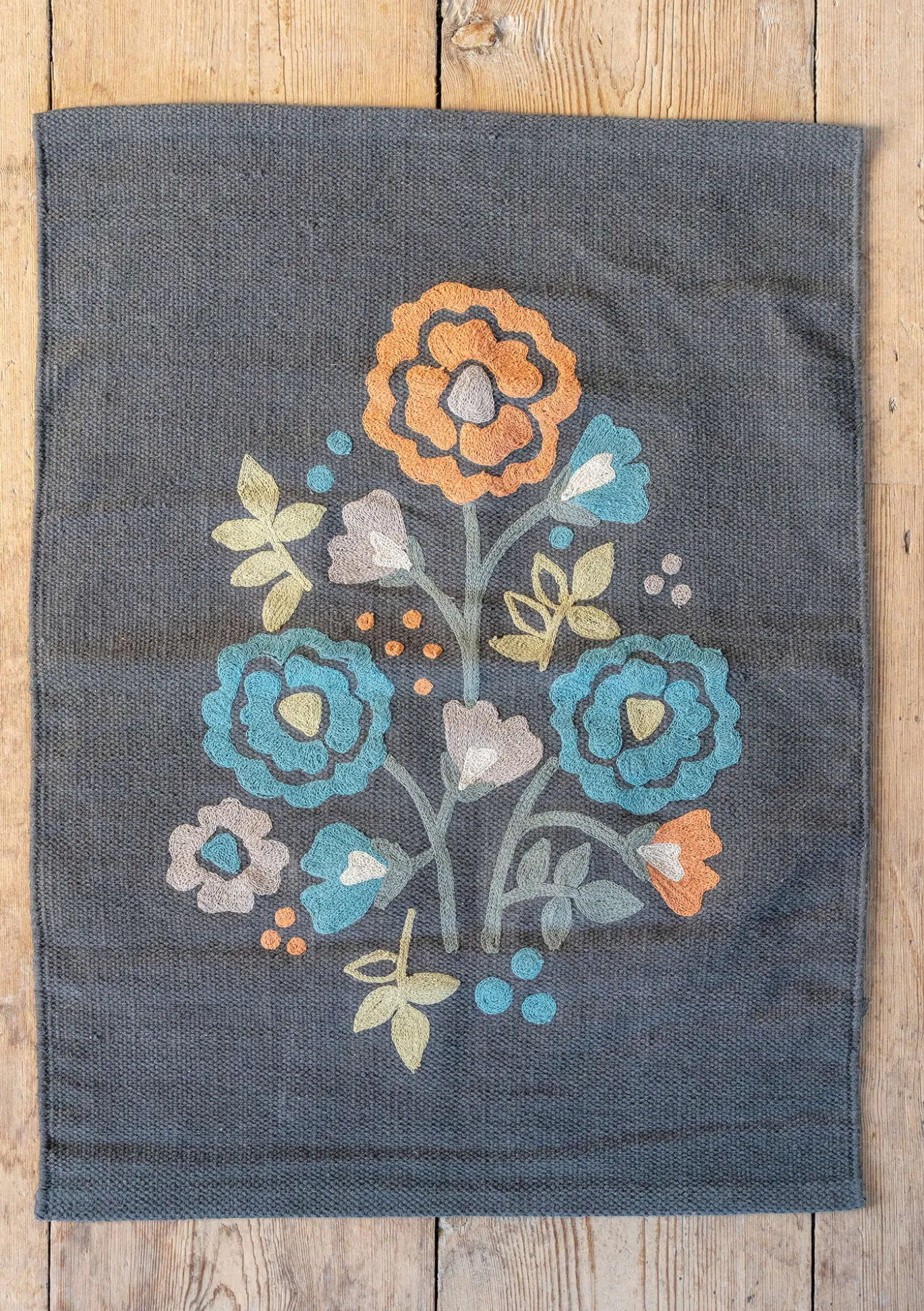 Matto "Wild rose" ekopuuvillaa