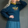 Neulepusero "Emelia" kierrätettyä villaa