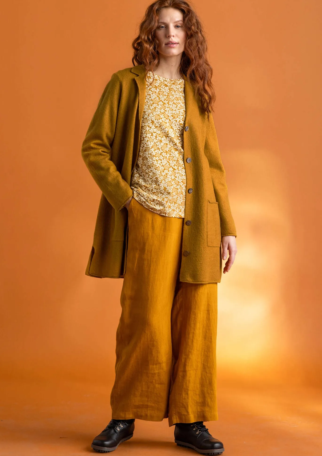 Pellavakankaiset housut ”Asta”