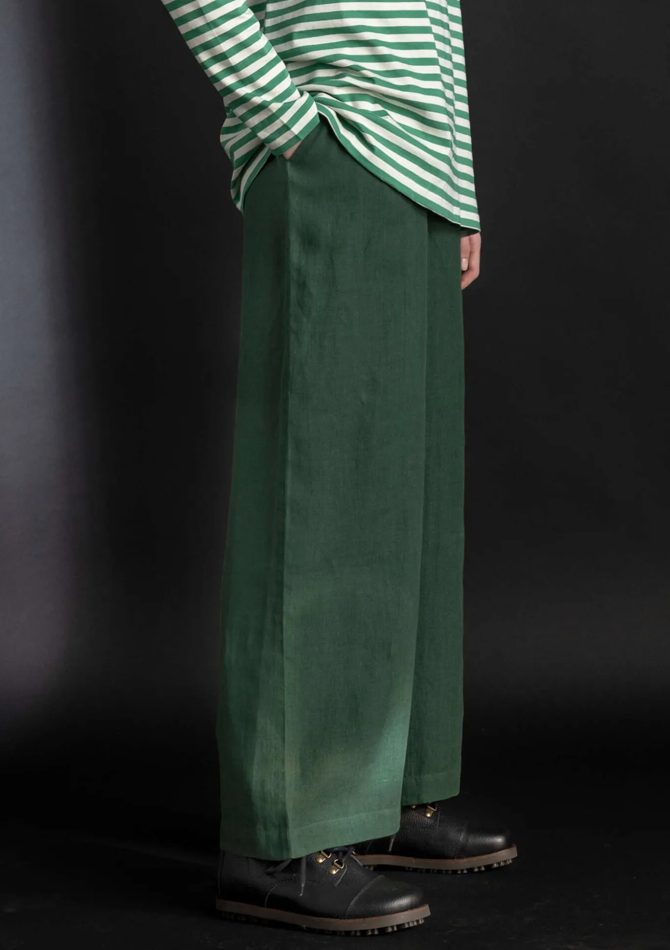 Pellavakankaiset housut ”Asta”