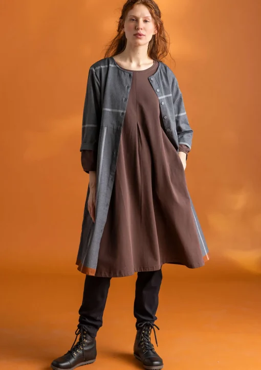 Trikooleggingsit ekopuuvillaribbiä