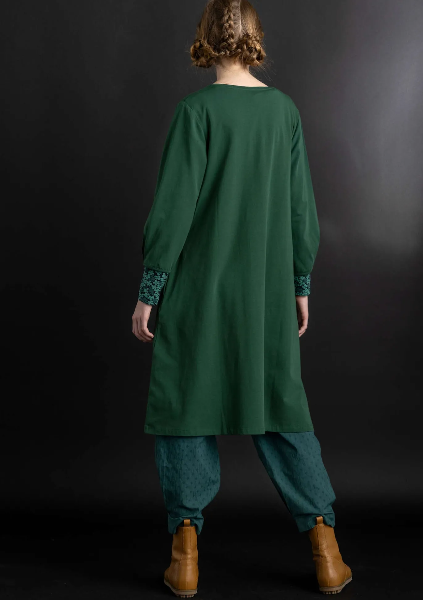 Trikoomekko ”Ylva” ekopuuvillaa/elastaania