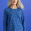 Trikoopusero ”Ylva” ekopuuvillaa/elastaania