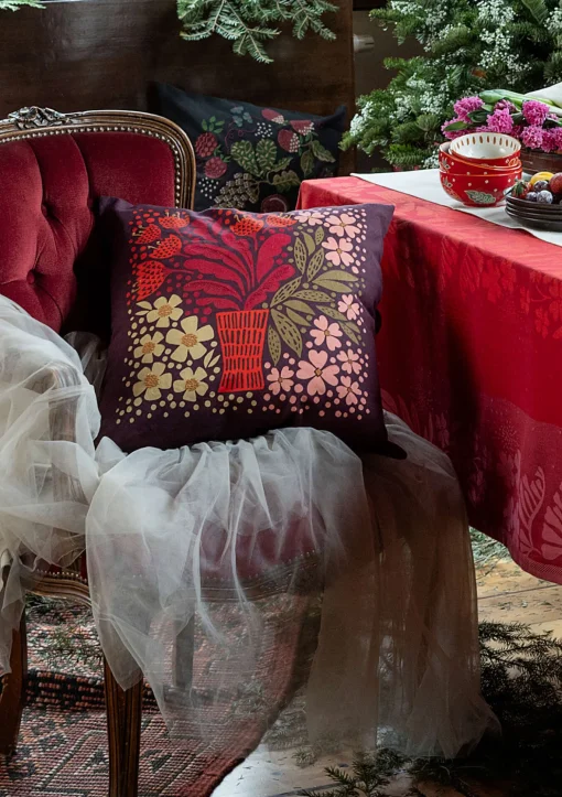 Tyynynpäällinen "Gnistra" ekopuuvillaa