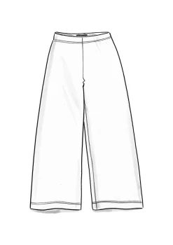 Veluurihousut ekopuuvillaa / kierrätettyä polyesteriä